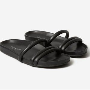Everlane Three-Strap minimalist leather slides